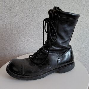 Corcoran Boots Cap Toe Military Combat Paratrooper Jumper Vintage USA.
